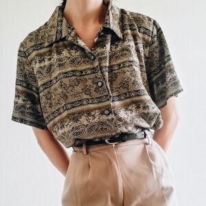 Alfred Dunner vintage button up shirt